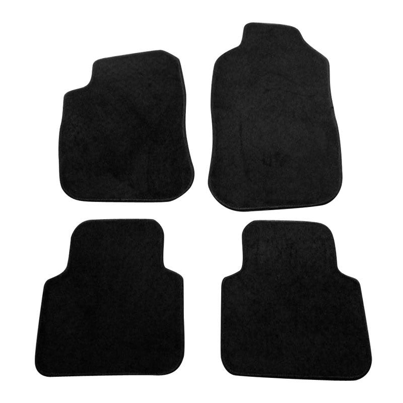 Car Floor Mat for 2000-2002 Saturn LS-Series Black Nylon Floor Mat