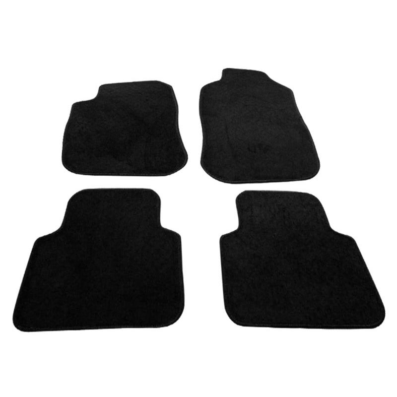 Car Floor Mat for 2000-2002 Saturn LS-Series Black Nylon Floor Mat