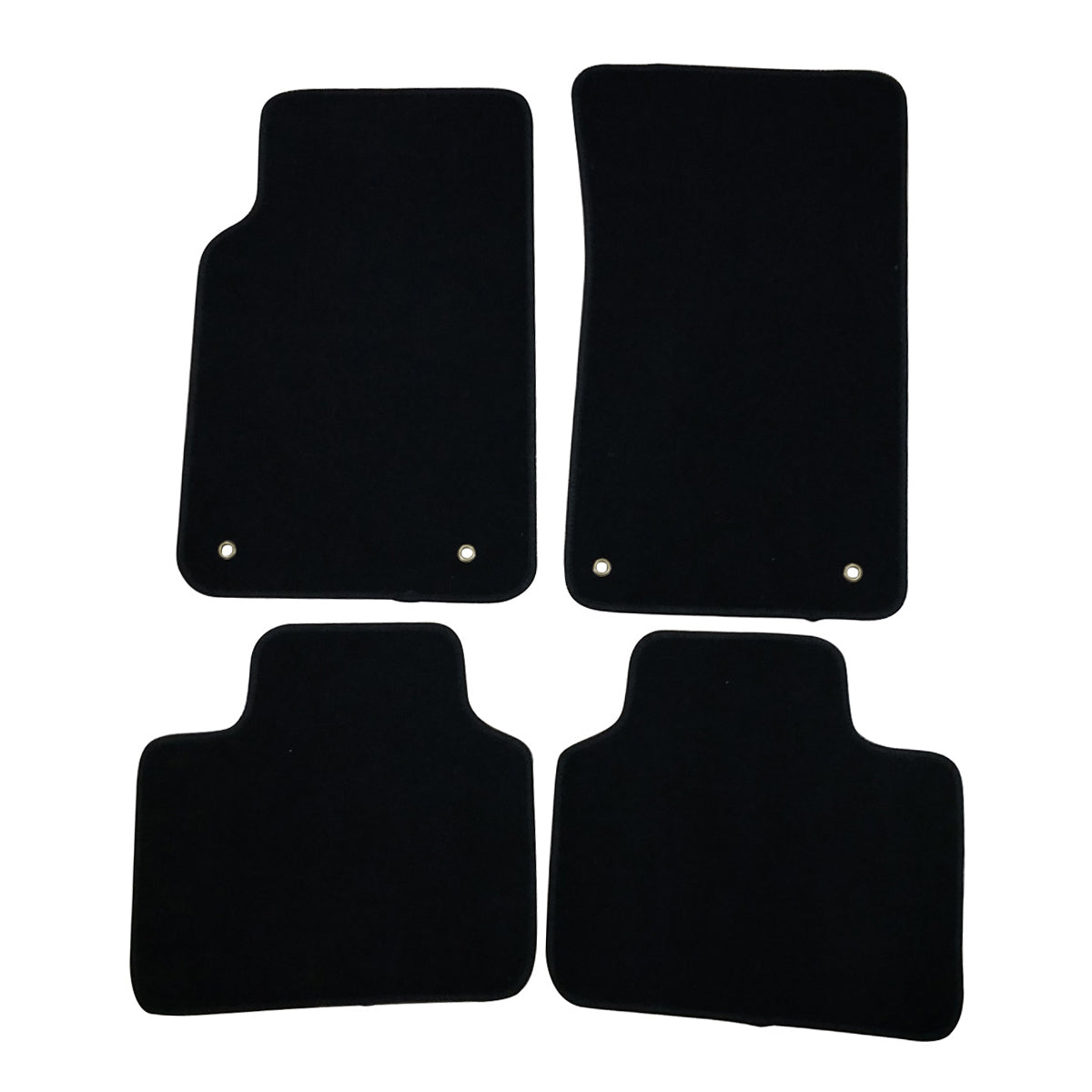 Car Floor Mat for 2008-2009 Pontiac G8 Black Front Rear  Nylon 4PC