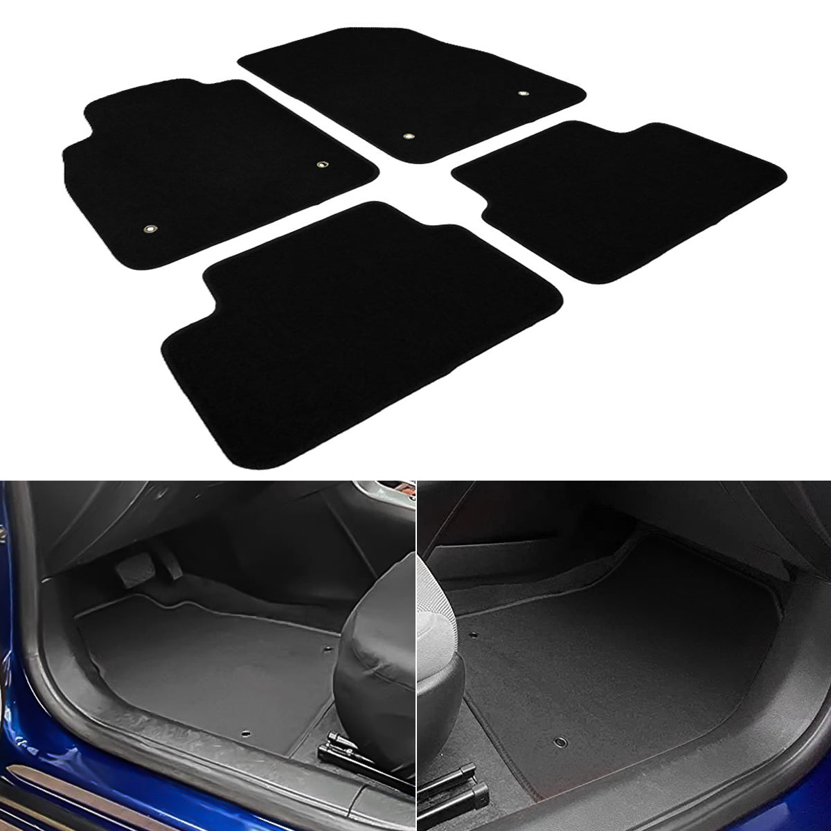 2008-2016 Chevrolet Cruze Car Floor Mats Carpet 4PC