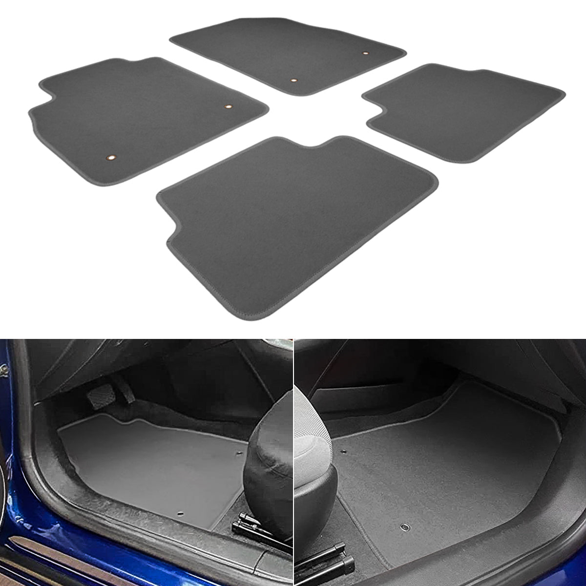 2008-2016 Chevrolet Cruze Car Floor Mats Carpet 4PC