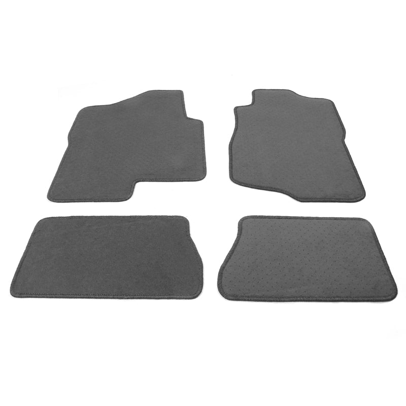 2007-2013 Chevrolet Silverado GMC Sierra Crew Cab Floor Mats 4PC Nylon