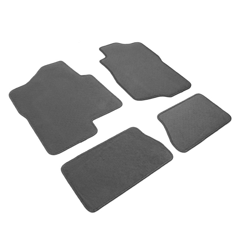 2007-2013 Chevrolet Silverado GMC Sierra Crew Cab Floor Mats 4PC Nylon