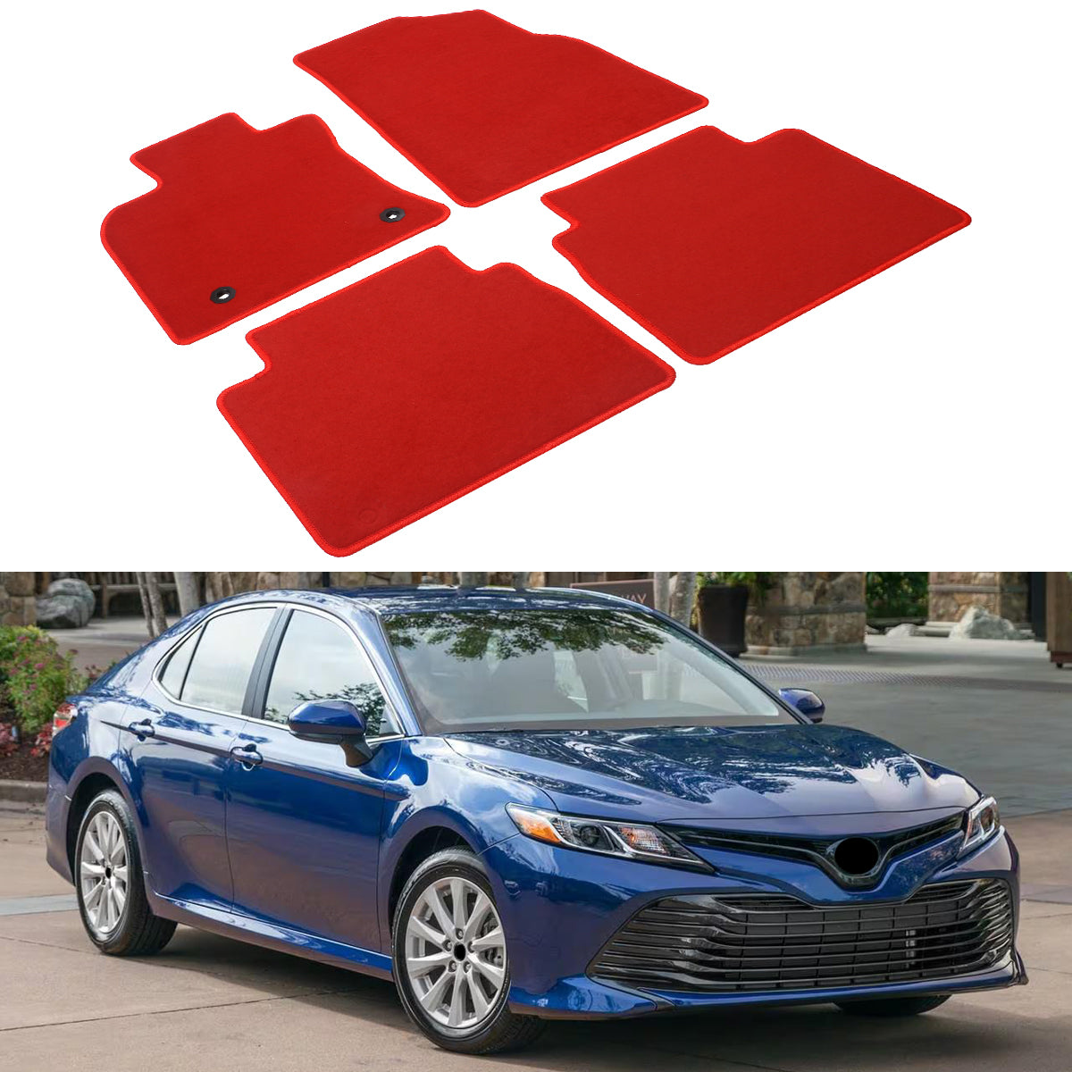 2018-2023 Toyota Camry Car Floor Mats Carpet 4PC