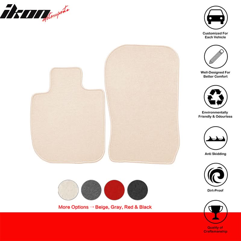 2020-2025 Toyota Supra MK5 Car Floor Mats Carpet 2PC Nylon