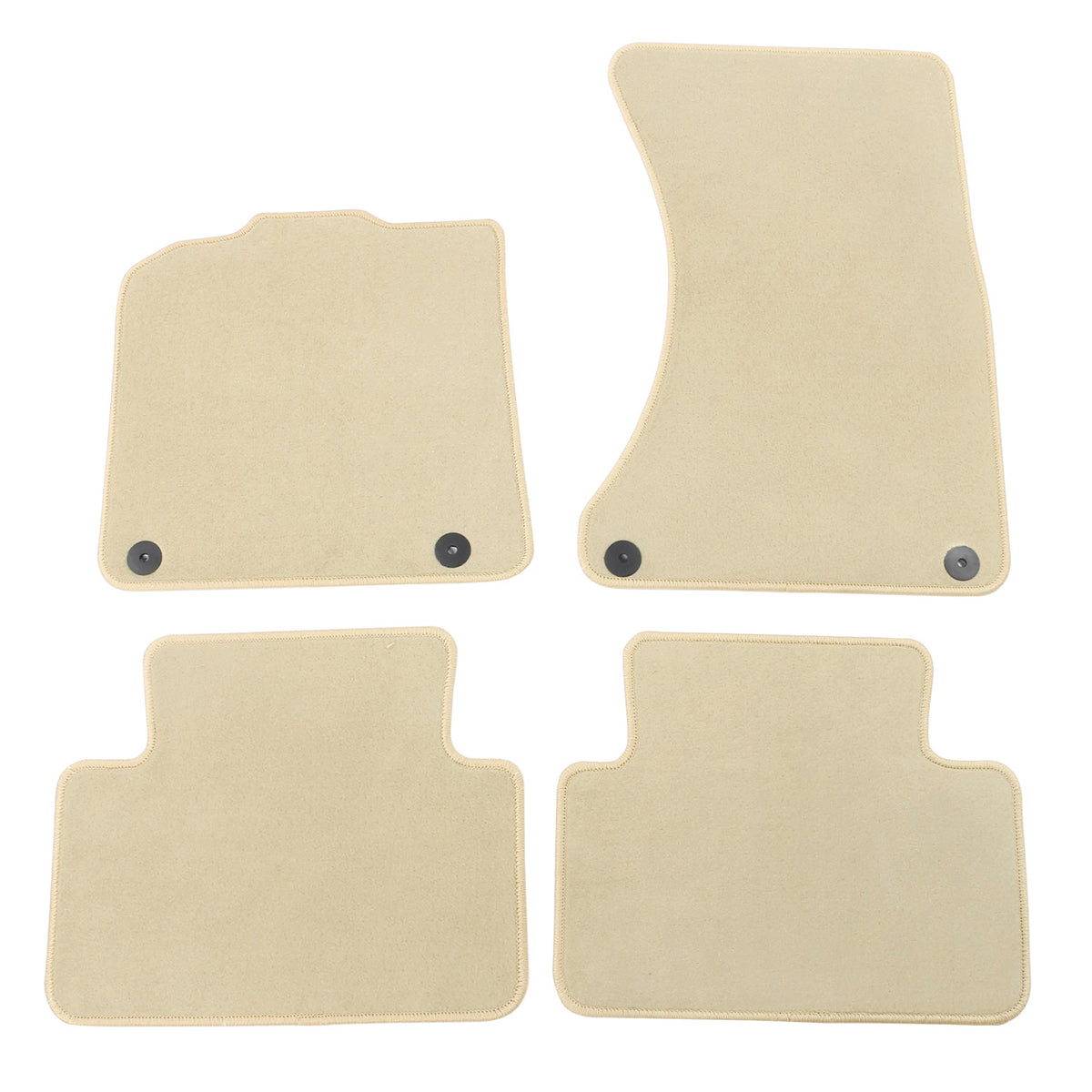 2015-2025 Porsche Macan 4PCS Driver Passenger Floor Mats Nylon