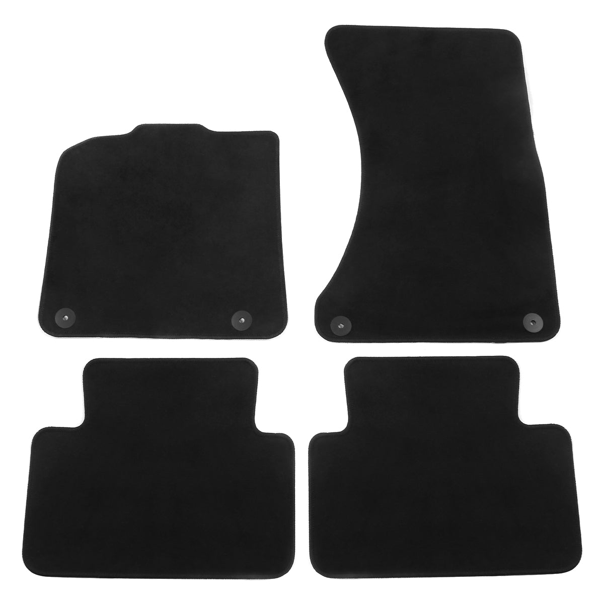 2015-2025 Porsche Macan 4PCS Driver Passenger Floor Mats Nylon