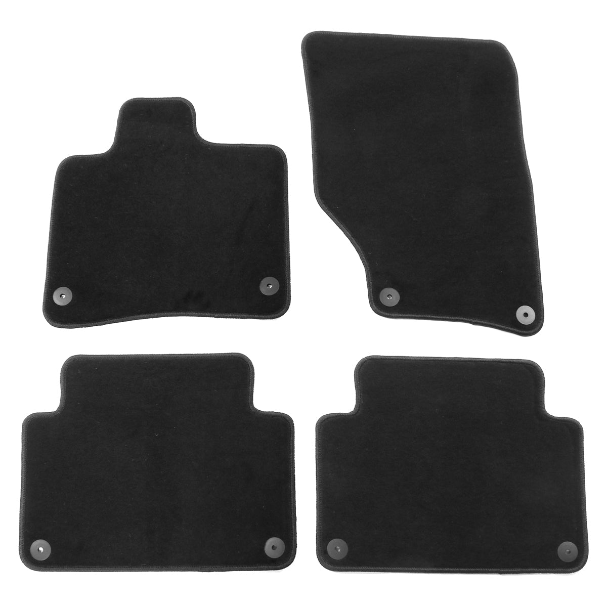2007-2015 Audi Q7 Nylon Floor Mats Liner Front Rear Carpets Set