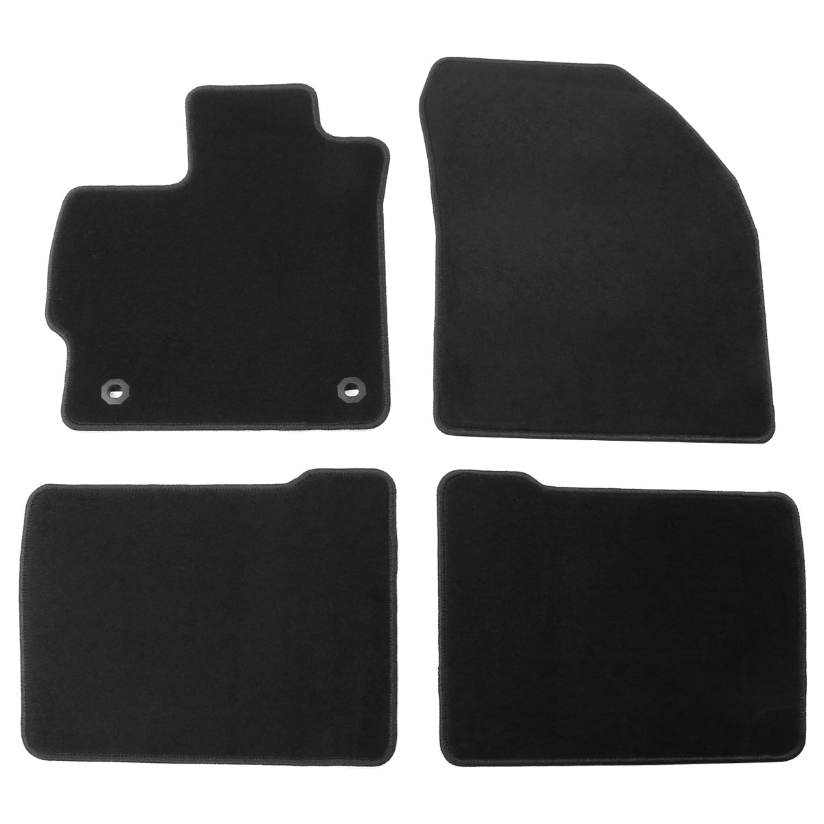 2012-2015 Toyota Prius Nylon Floor Mats Liner Front Rear Carpets