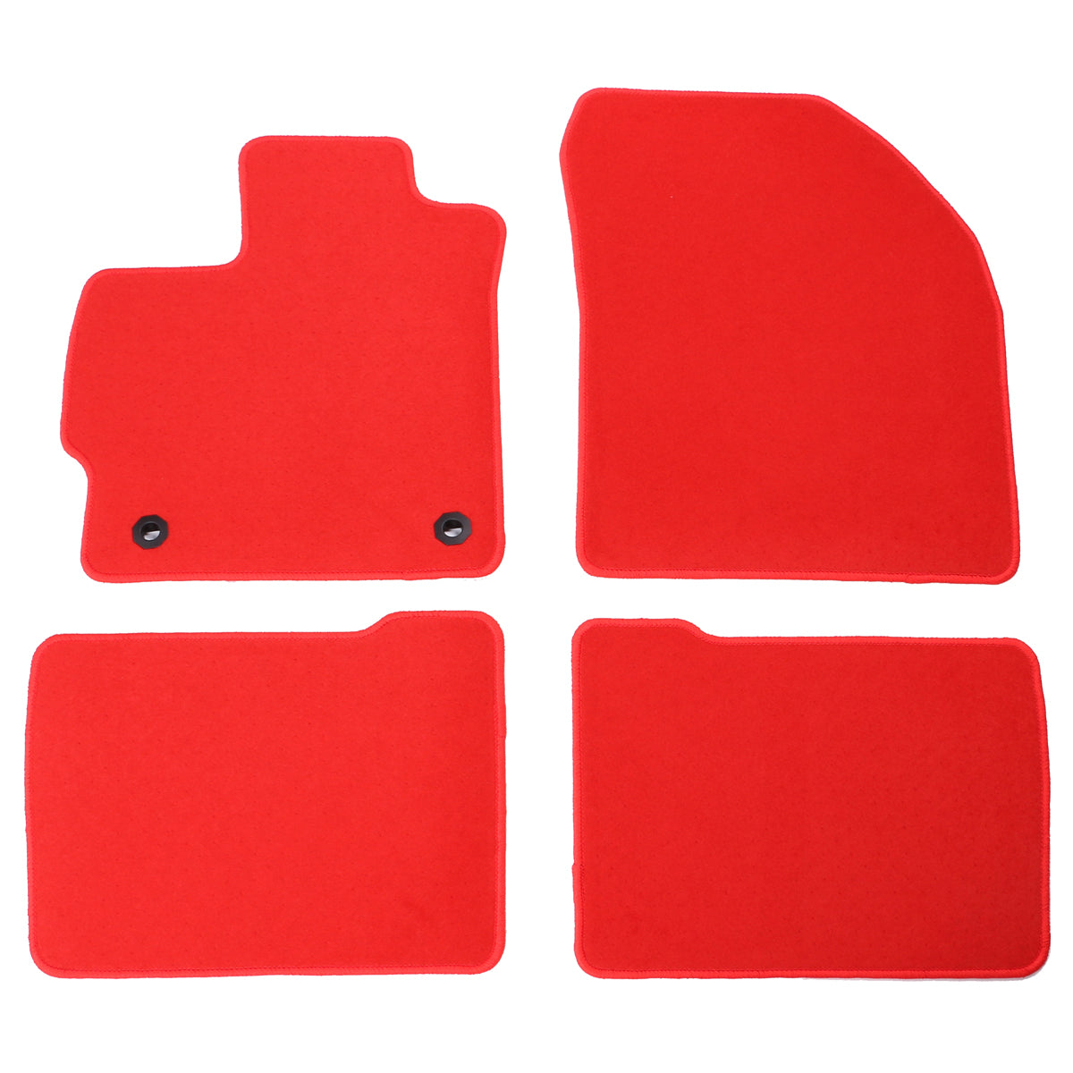 2012-2015 Toyota Prius Nylon Floor Mats Liner Front Rear Carpets