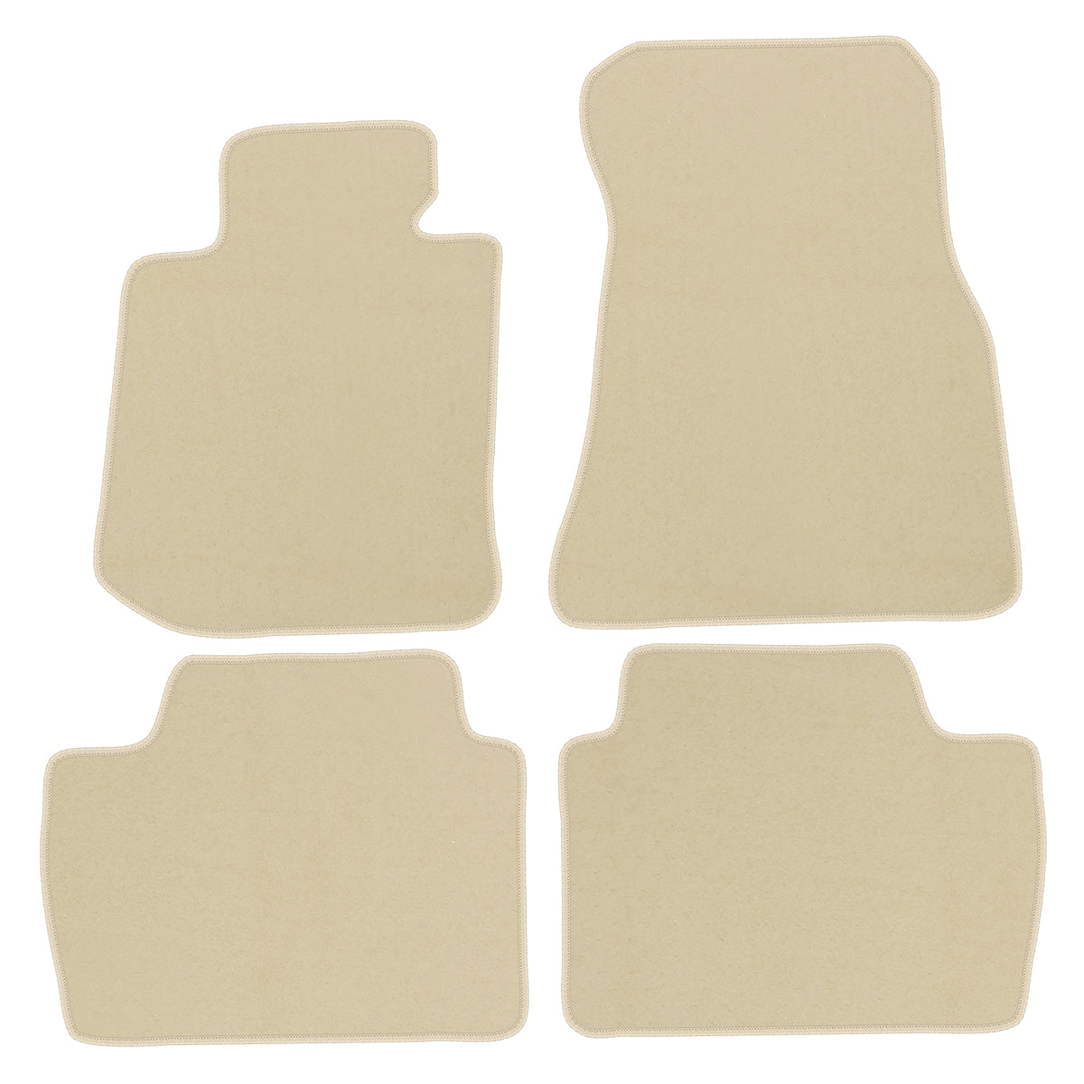 2021-2025 BMW G22 4 Series Nylon Floor Mat Front Rear Carpet Set