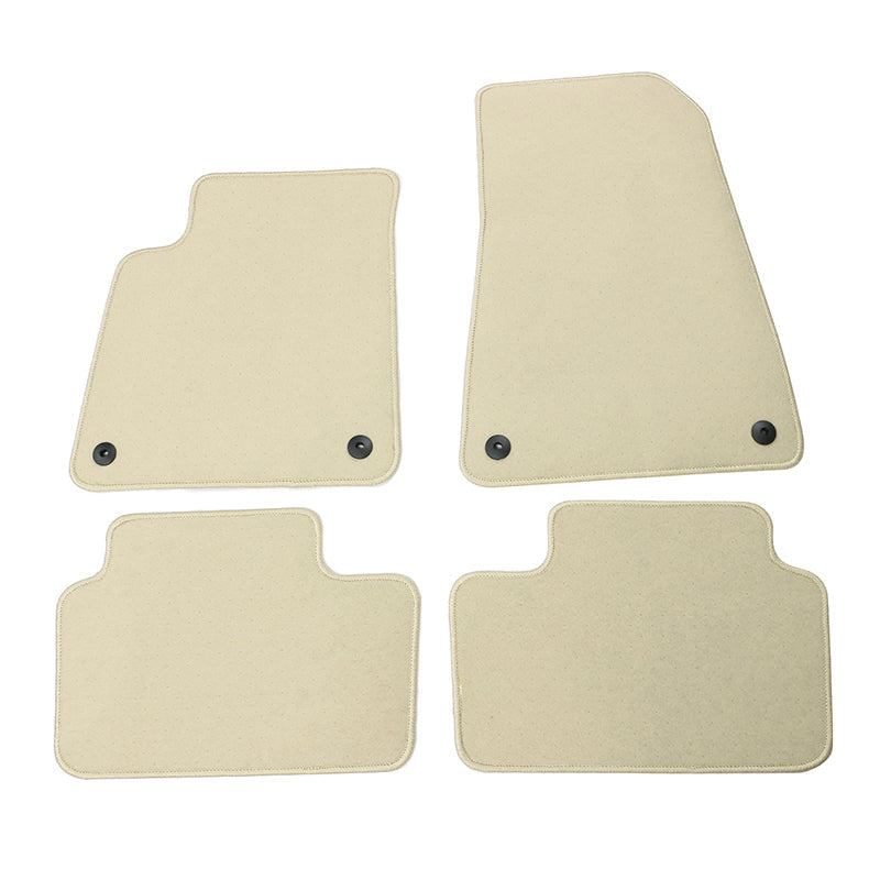 2021-2023 Polestar 2 Nylon Car Floor Mats Front Rear Carpets 4PC