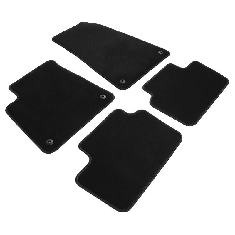 2021-2023 Polestar 2 Nylon Car Floor Mats Front Rear Carpets 4PC