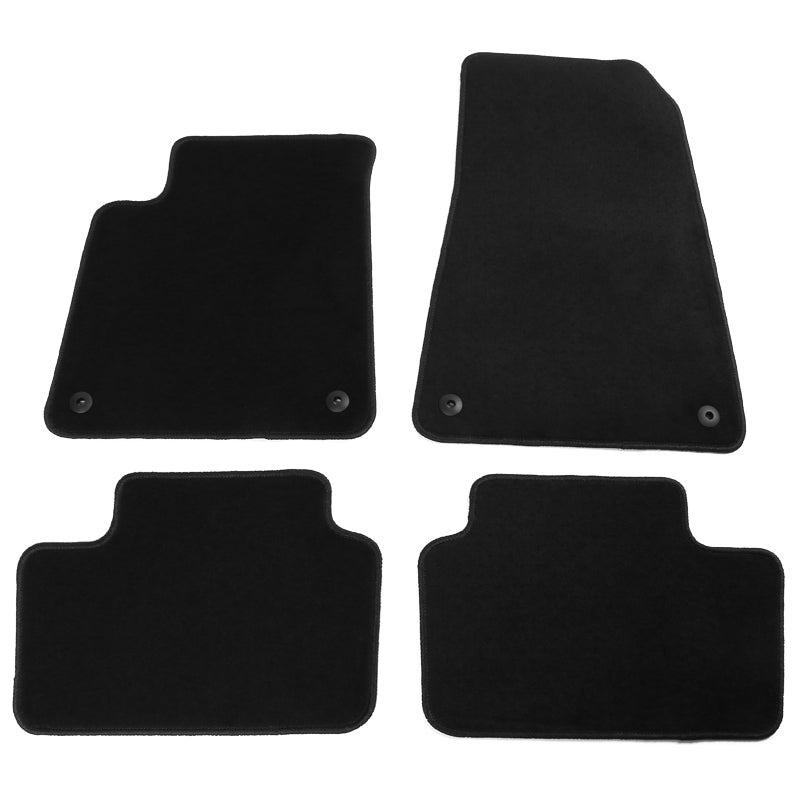 2021-2023 Polestar 2 Nylon Car Floor Mats Front Rear Carpets 4PC