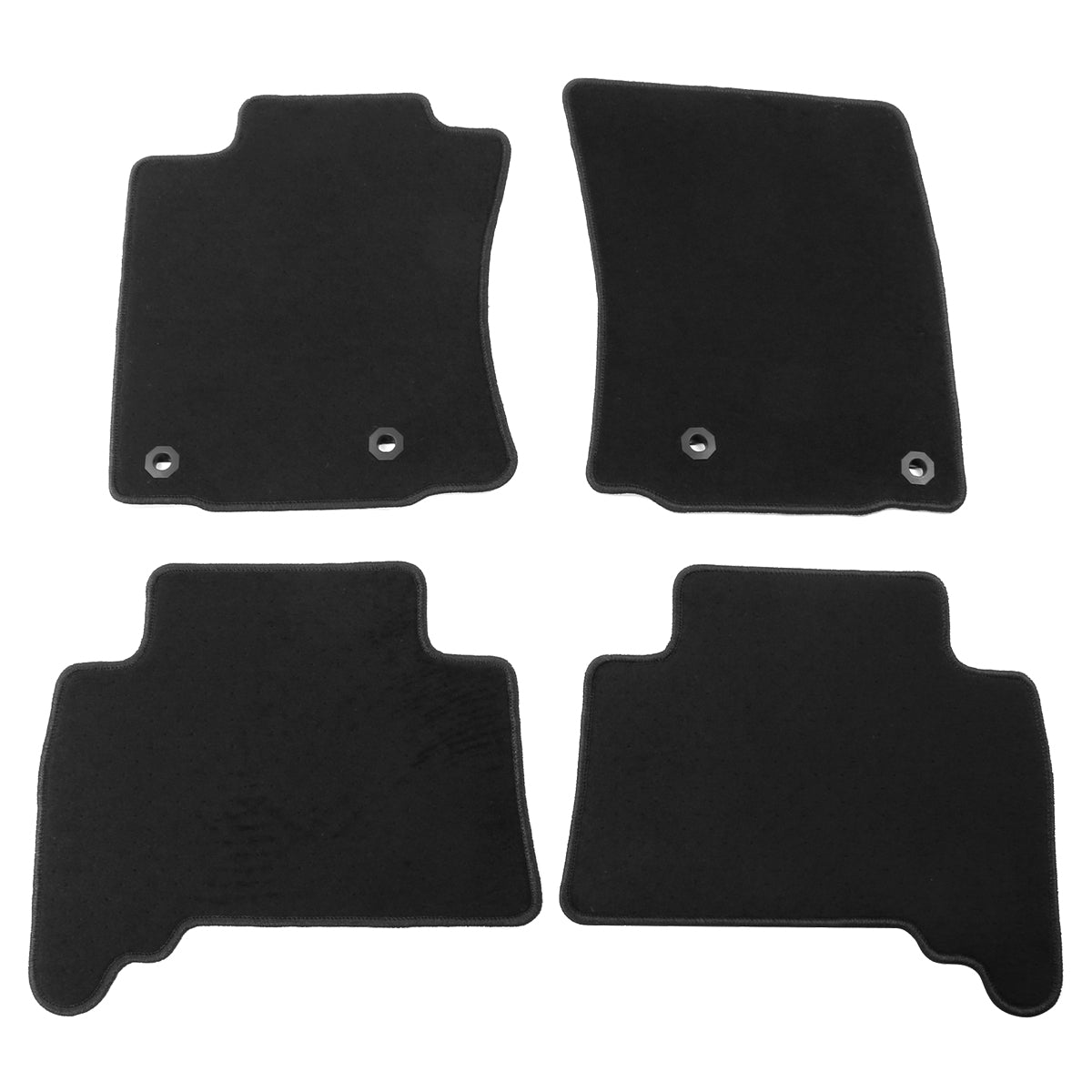 2014-2024 Toyota 4Runner Nylon Car Floor Mats Front Rear Carpets