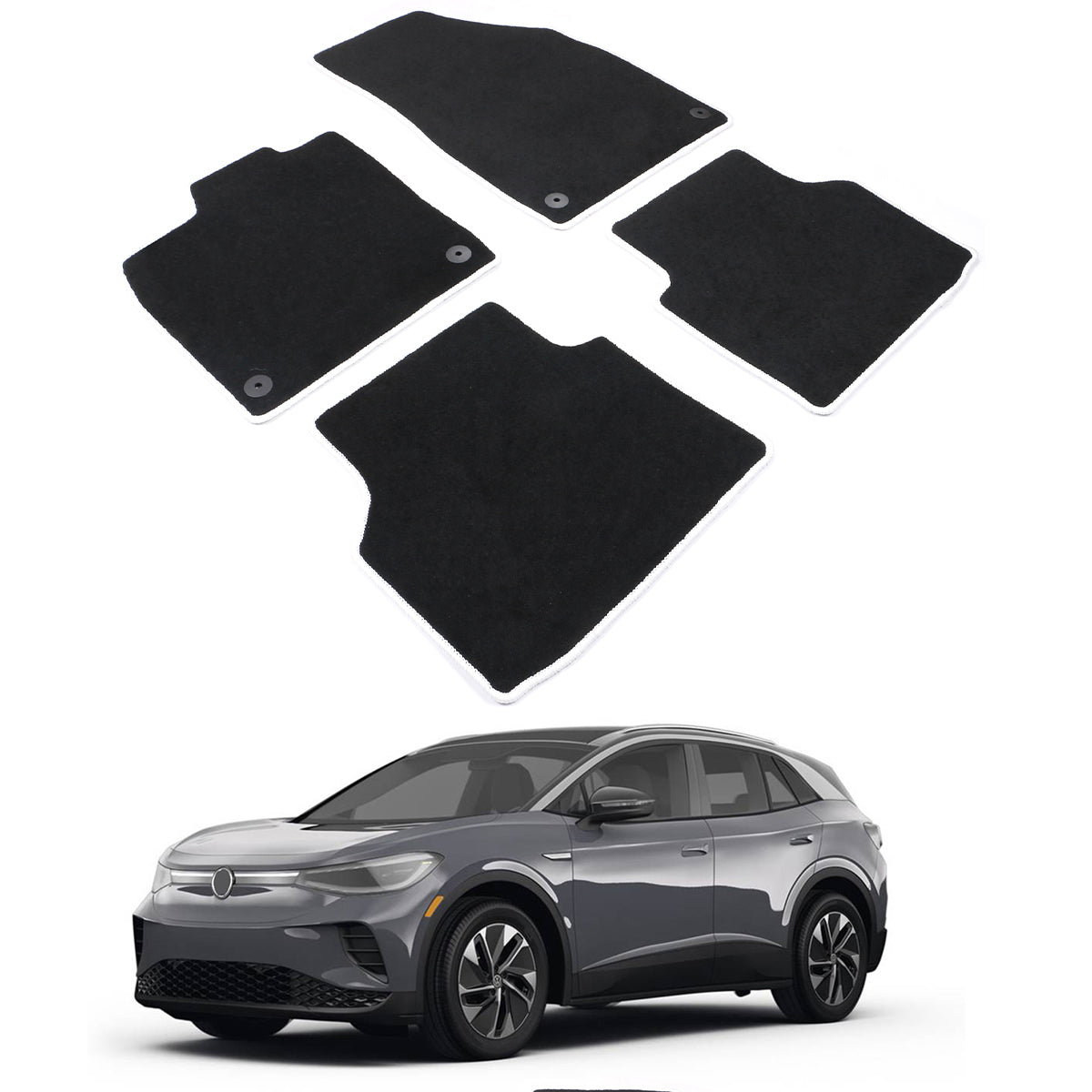 2021-2025 Volkswagen ID.4 Floor Mat Carpet Nylon