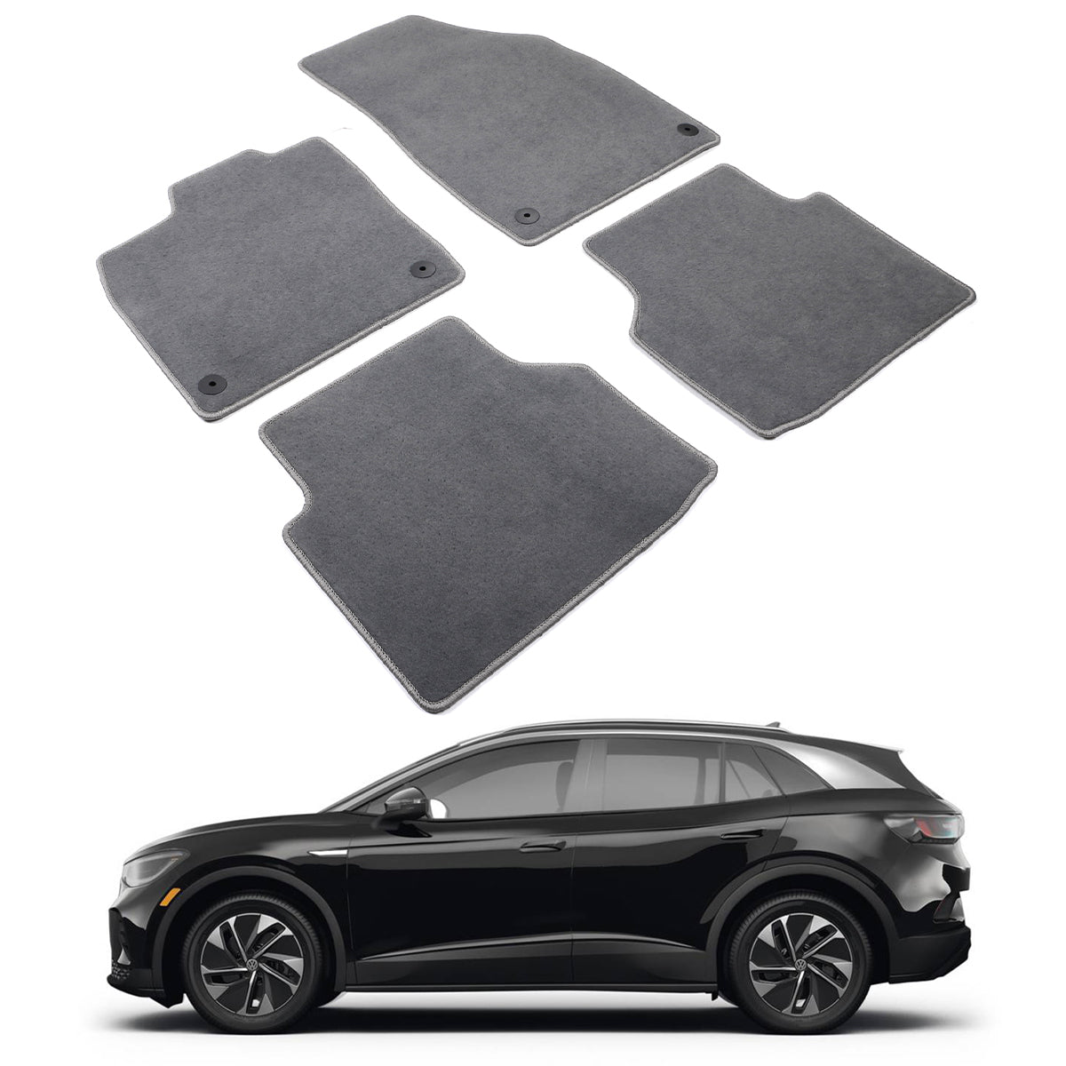 2021-2025 Volkswagen ID.4 Floor Mat Carpet Nylon