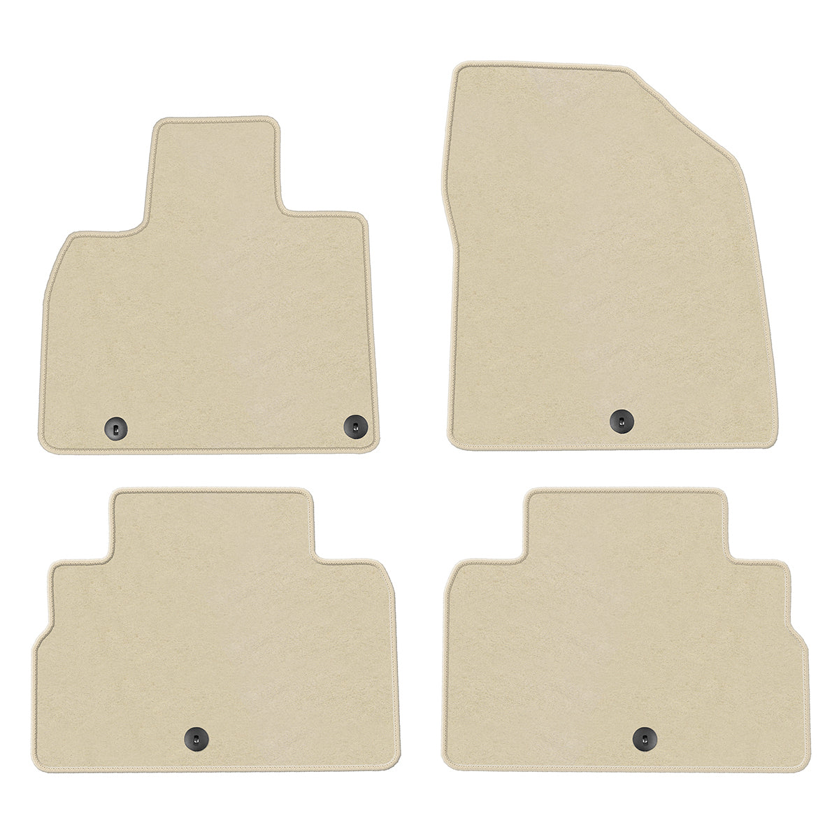 2020-2024 Kia Telluride OE Front Rear Floor Mats Carpets Nylon