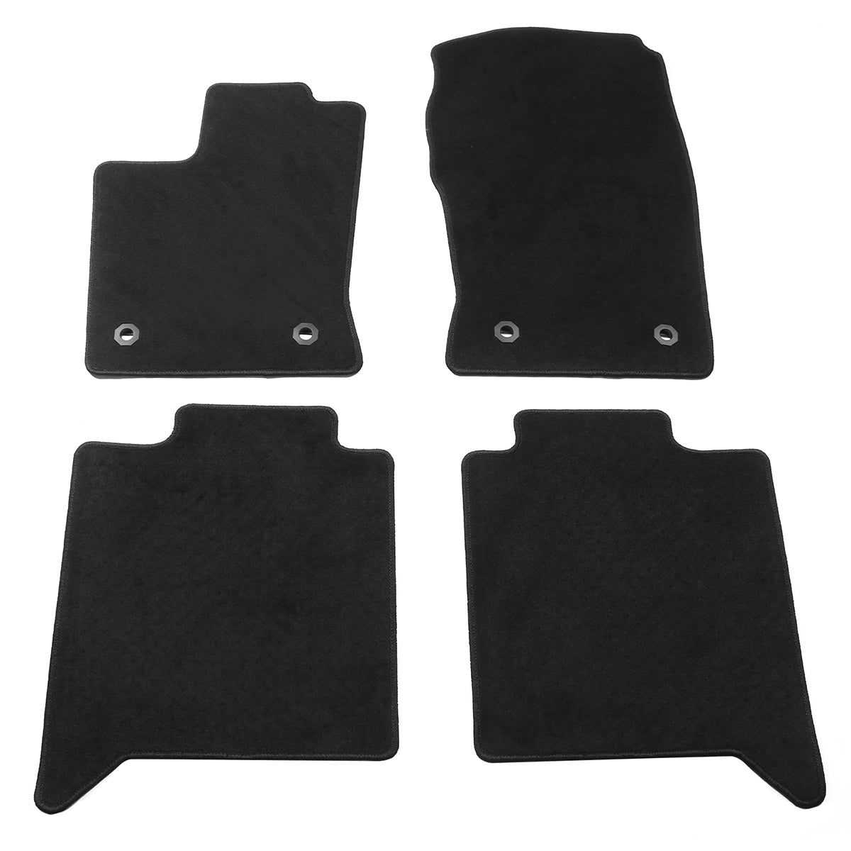 2022-2024 Toyota Tundra Crewmax OE Front Rear Floor Mat Nylon