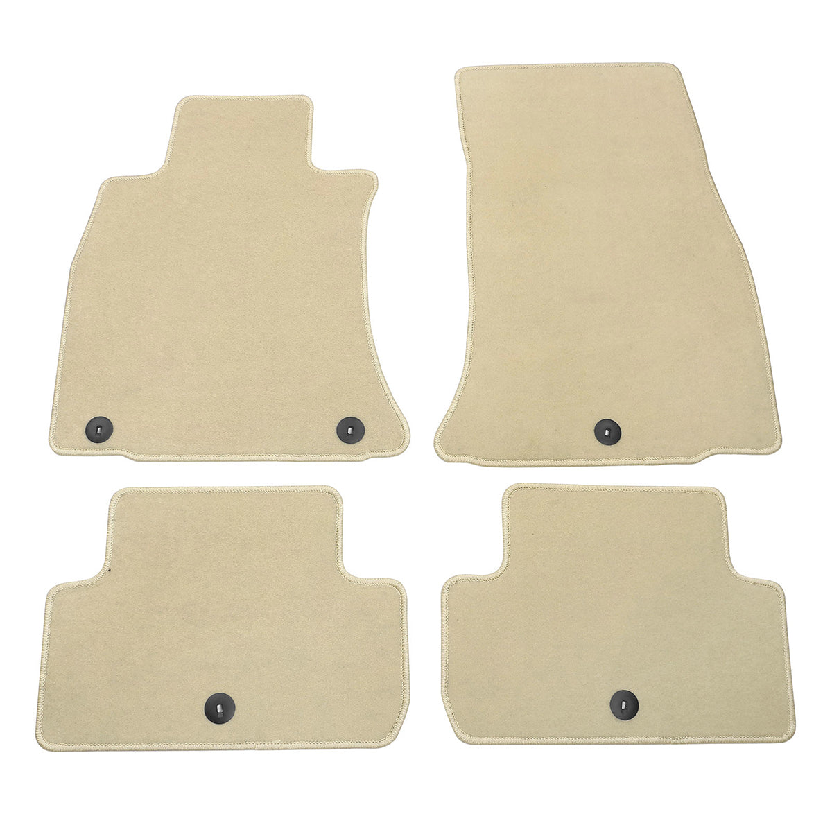 2019-2023 Genesis G70 4PCS Front Rear Car Floor Mats Carpet Nylon