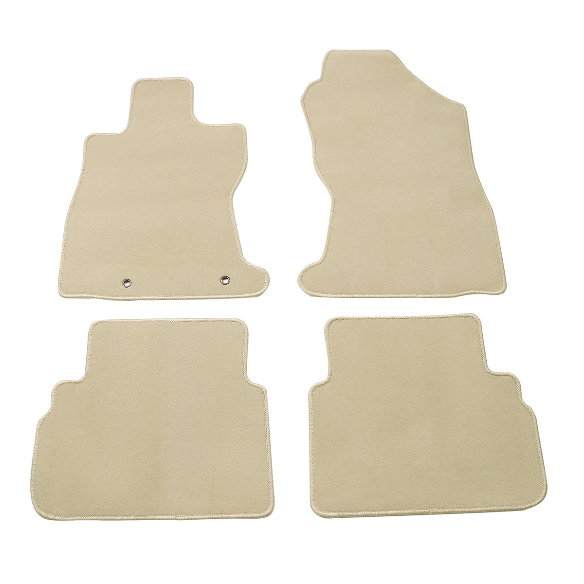 2022-2025 Subaru WRX 4PCS Front Rear Car Floor Mats Carpet Nylon