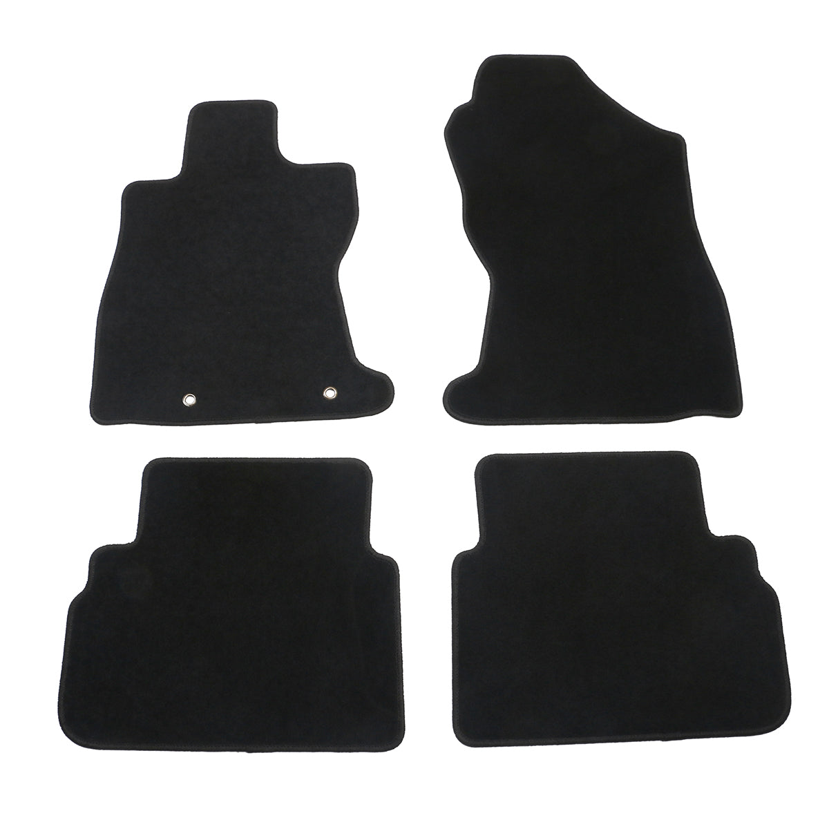 2022-2025 Subaru WRX 4PCS Front Rear Car Floor Mats Carpet Nylon