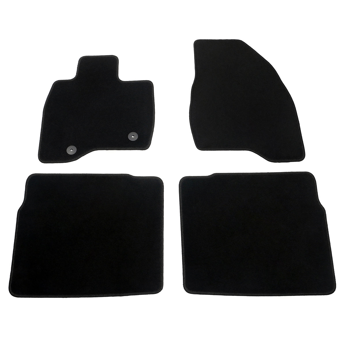 2015-2019 Ford Explorer 4PCS Front Rear Floor Mats Carpet Nylon
