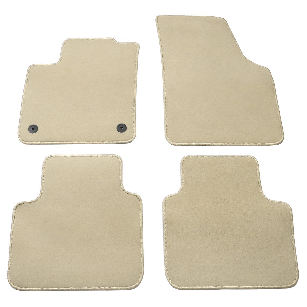2018-2023 Volkswagen Atlas 4PCS Front Rear Car Floor Mats Carpet Nylon