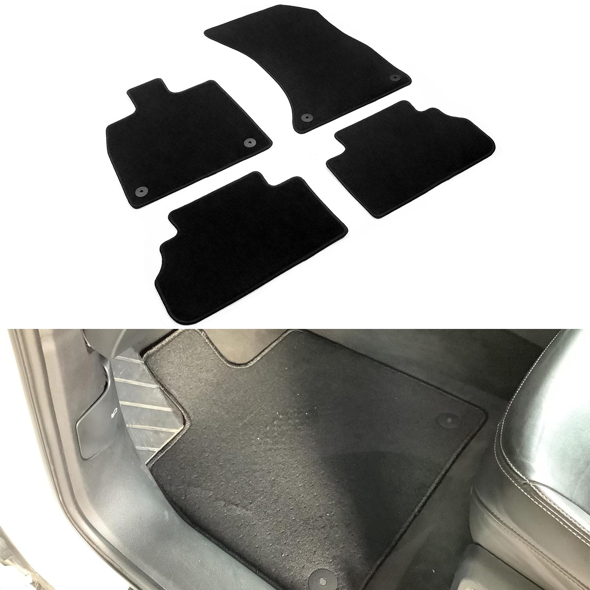 2018-2023 Audi Q5 4PCS Front Rear Car Floor Mats Carpet Nylon