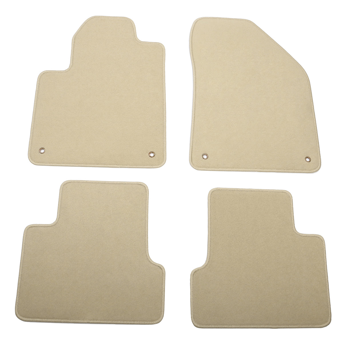 2014-2023 Jeep Cherokee 4DR OE Front Rear Floor Mat Carpet Nylon