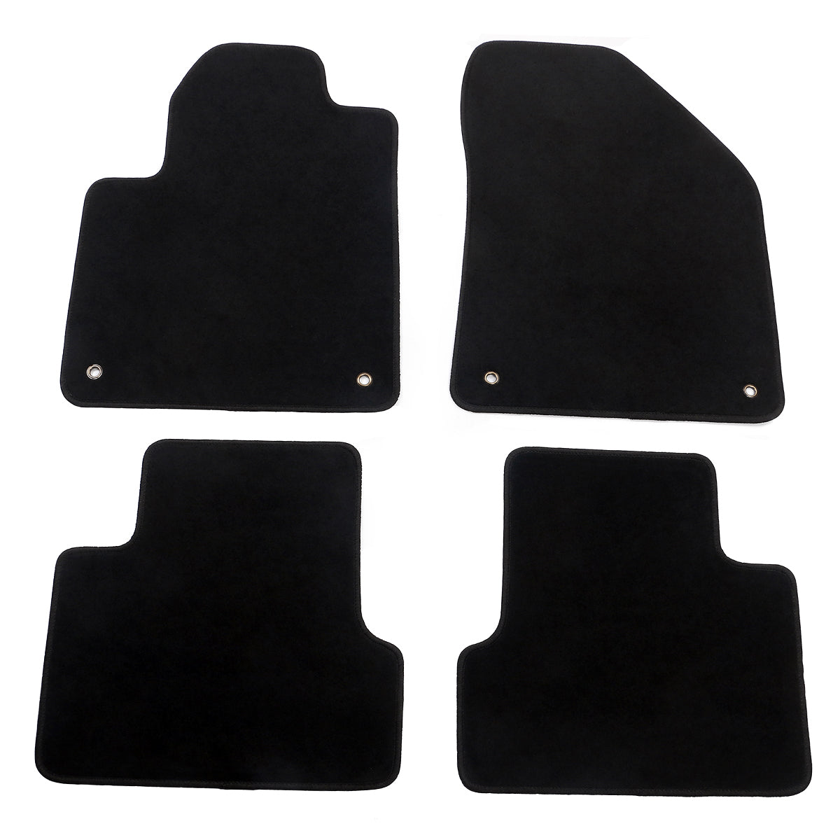 2014-2023 Jeep Cherokee 4DR OE Front Rear Floor Mat Carpet Nylon