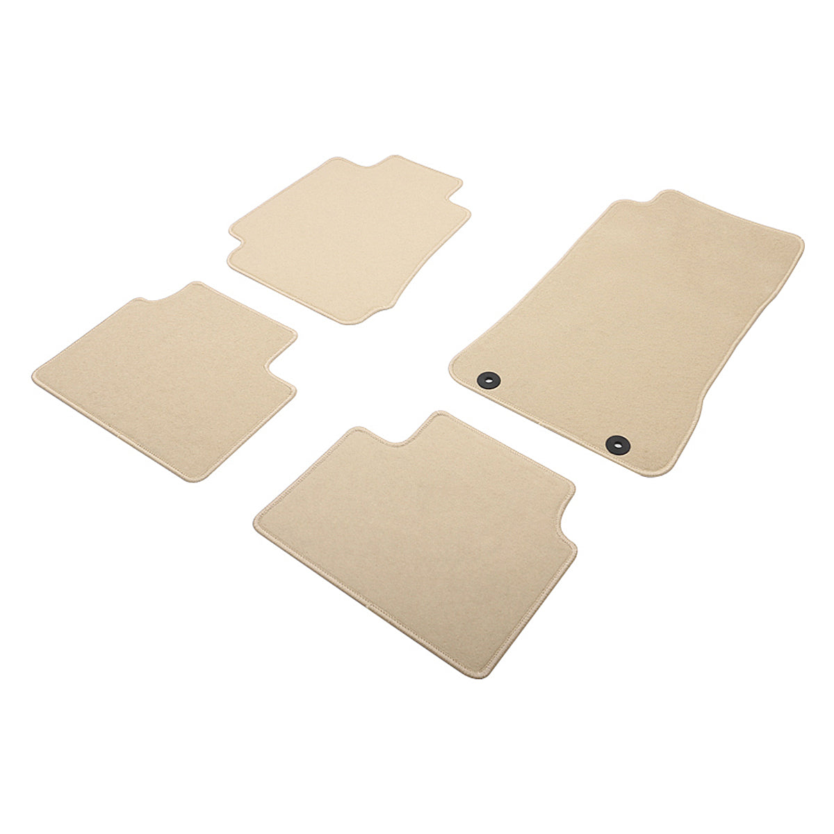 2017-2024 Alfa Romeo Giulia OE Beige Front Rear Floor Mat Carpet Nylon