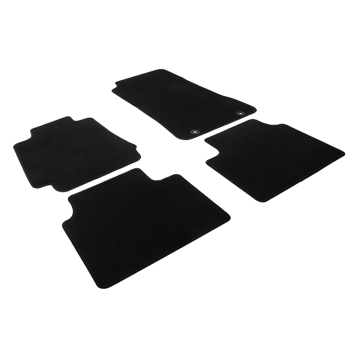 2017-2024 Alfa Romeo Giulia OE Black Front Rear Floor Mat Carpet Nylon