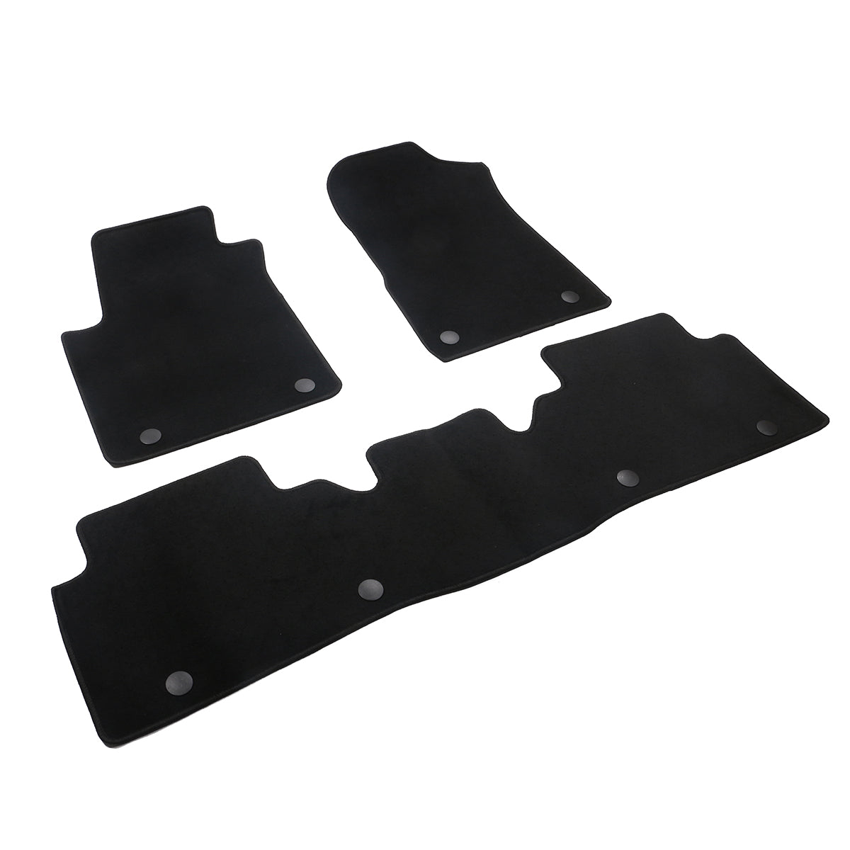 2017-2023 Nissan Armada INFINITI QX80 OE Black Floor Mat Carpets Nylon