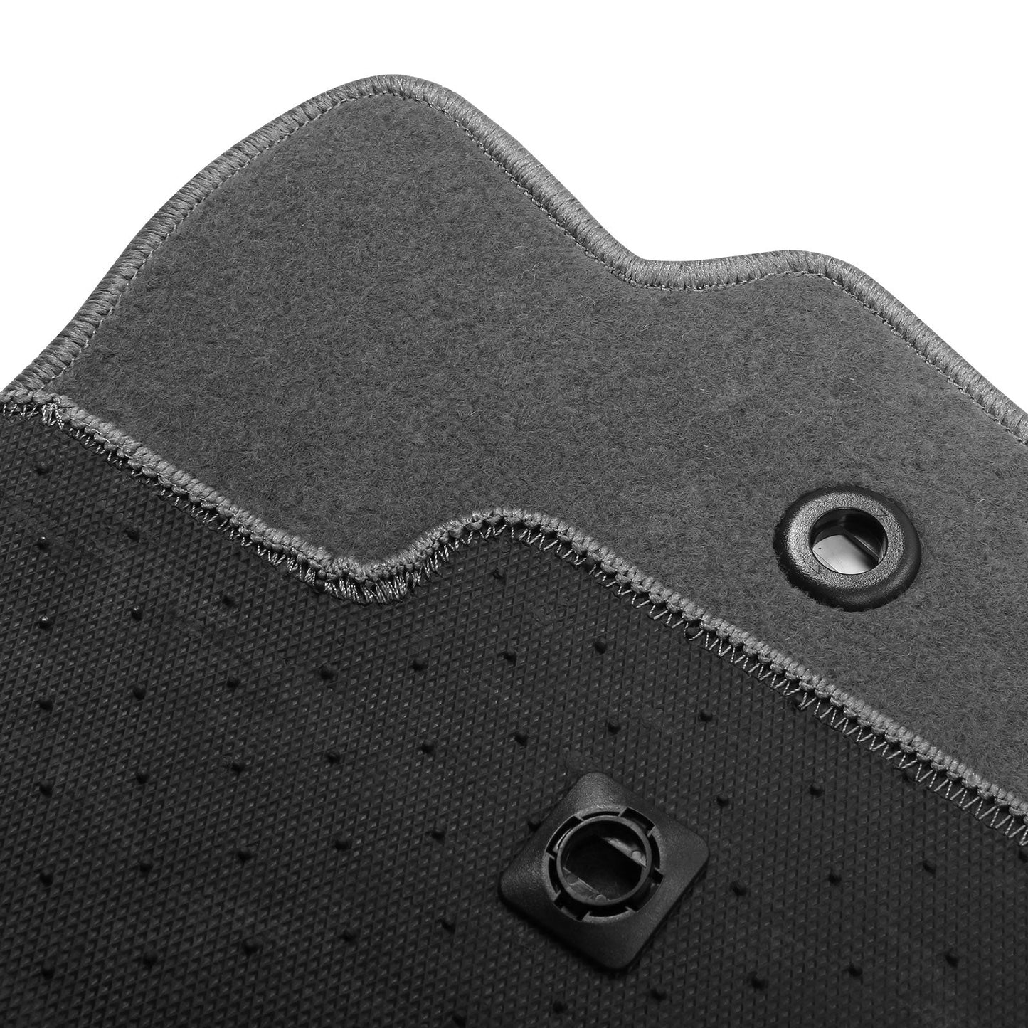 2017-2024 Honda Ridgeline OE Gray Front Rear Floor Mat Carpet Nylon