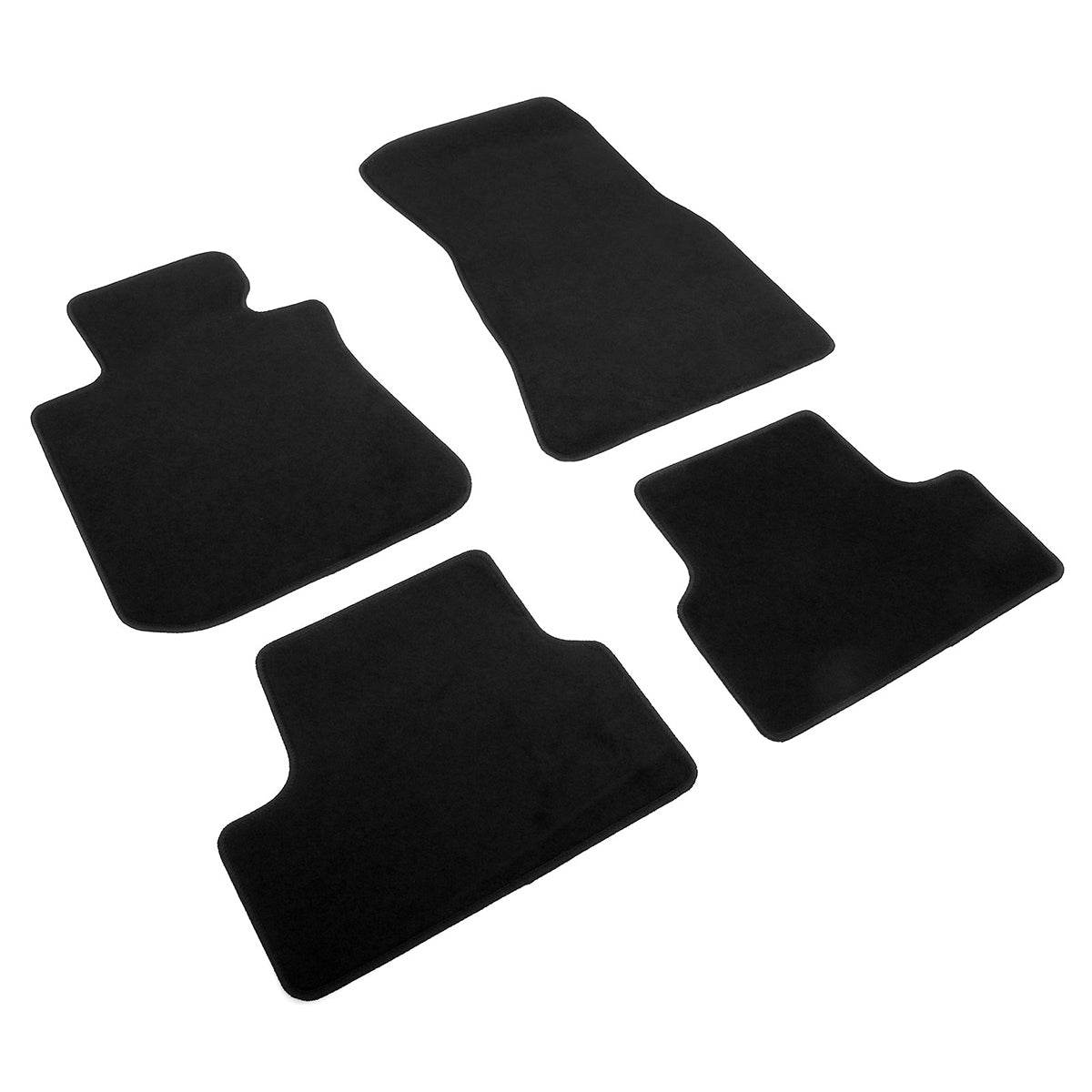2022-2025 BMW i4 G26 OE Black Front Rear Floor Mats Carpets Nylon 4PCS