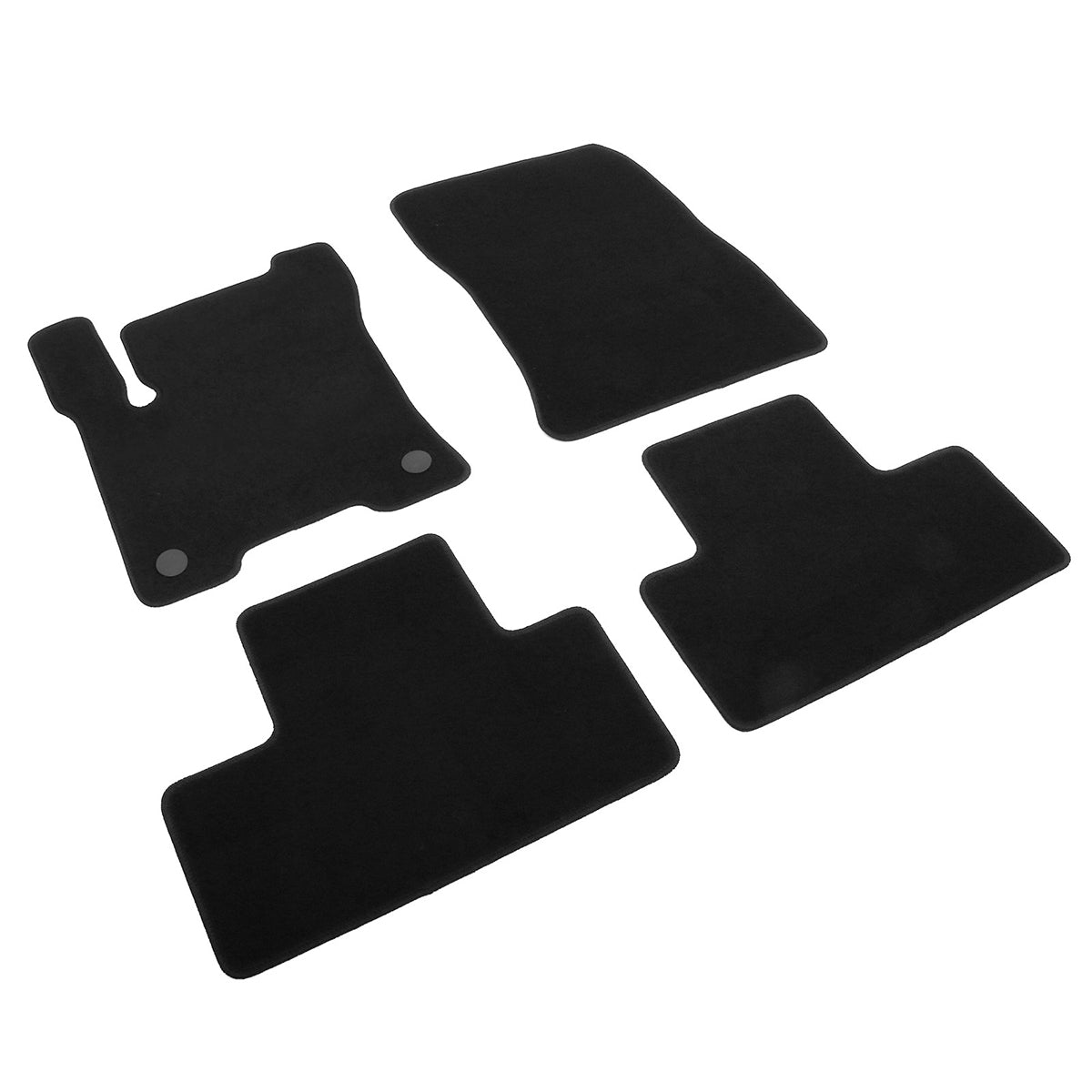 2022-2025 Benz X243 EQB 300 EQB 350 EQB 250+ Black Floor Mats Nylon