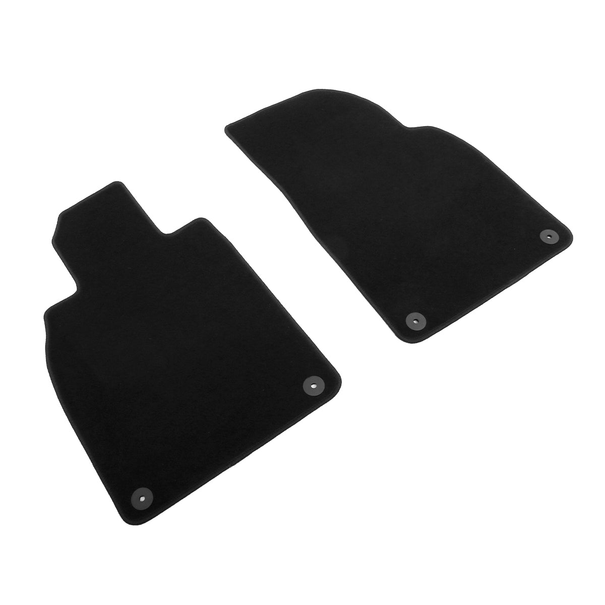 2013-2024 Porsche 718 Cayman & Boxster Black Floor Mats Nylon 2PCS
