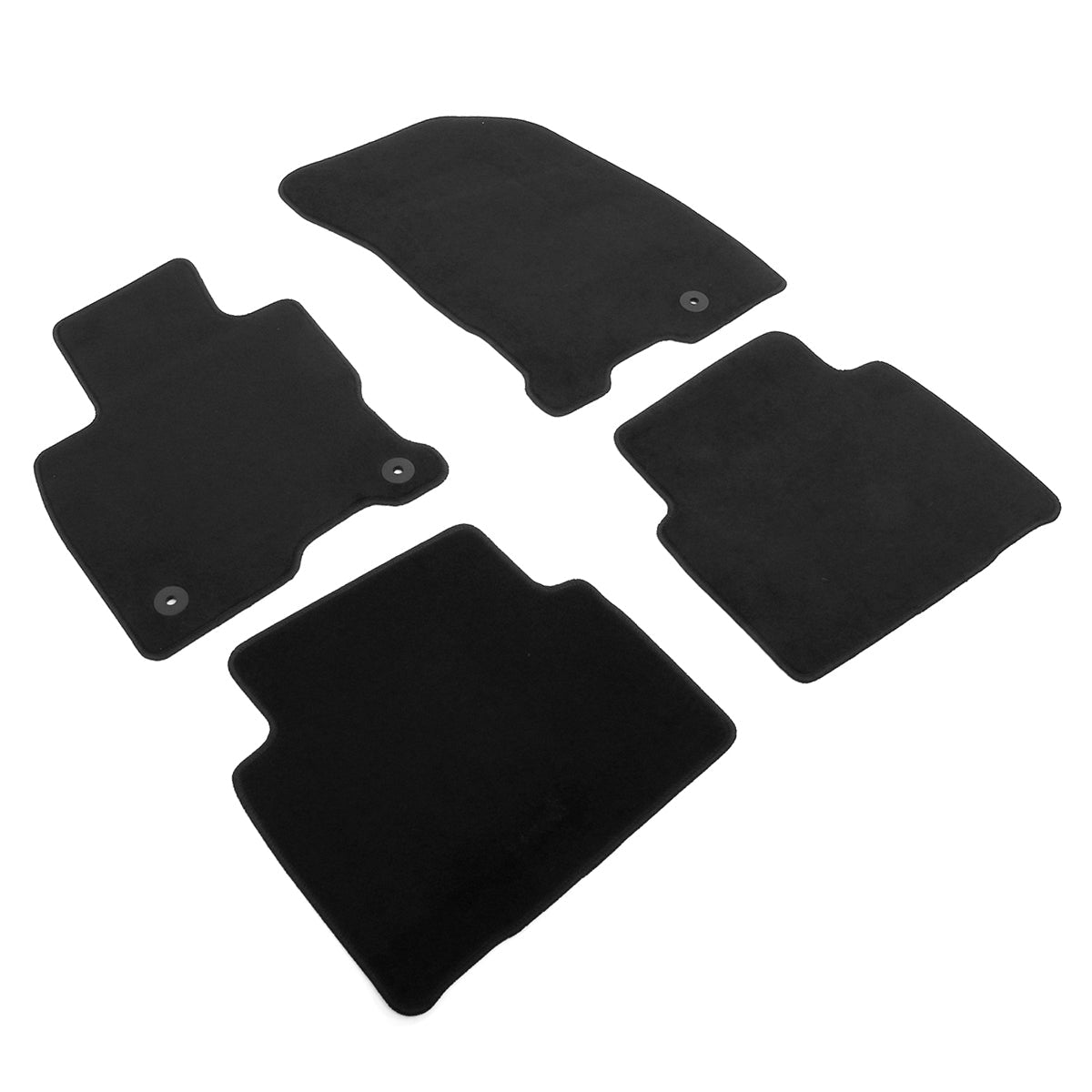 2020-2025 Lincoln Corsair OE Black Front Rear Floor Mats Carpets Nylon