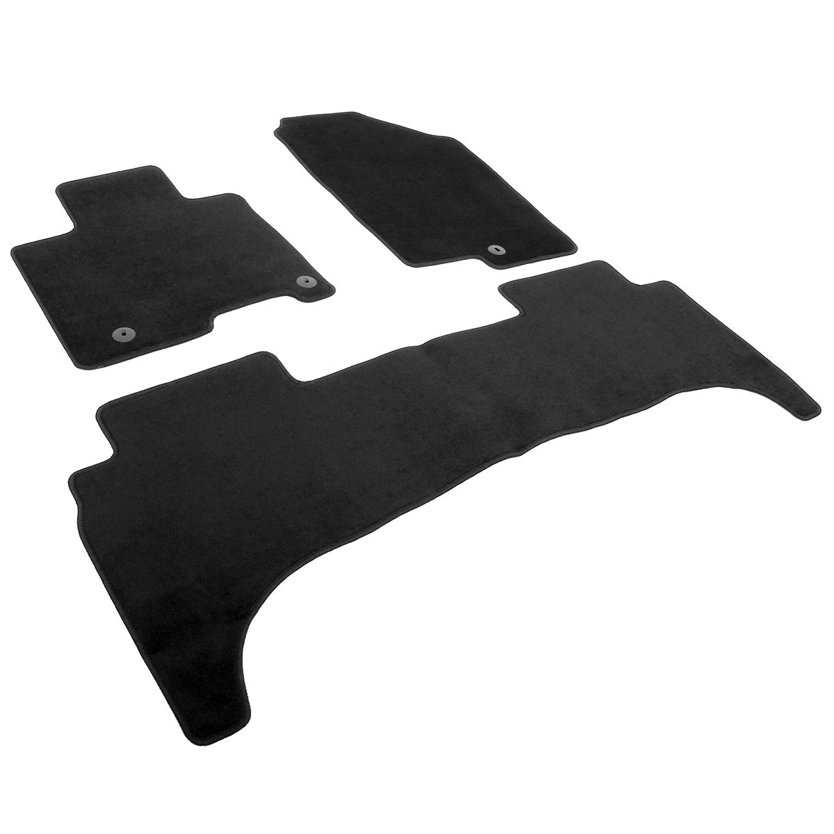 2022-2025 Hyundai Santa Cruz Black Front Rear Floor Mats Carpets Nylon
