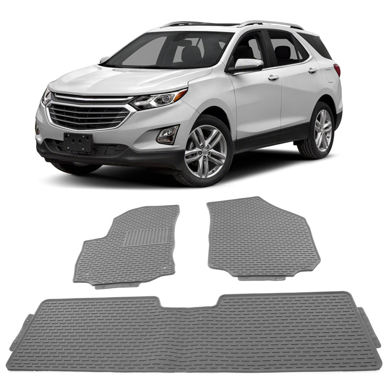 2018-2024 Chevy Equinox All Weather Floor Mats Carpets Rubber