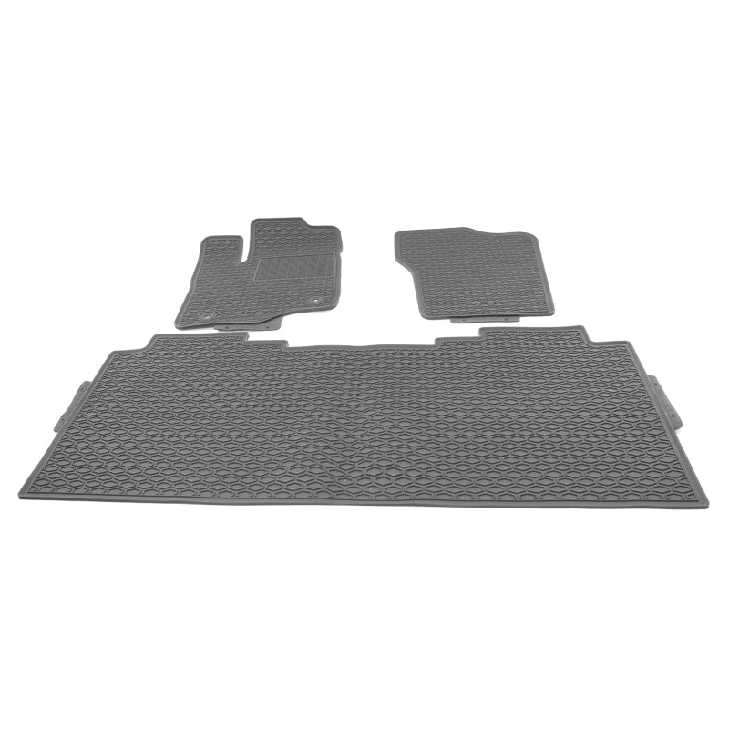 2015-2024 Ford F-150 Crew Cab Latex Floor Mats All Weather Carpet