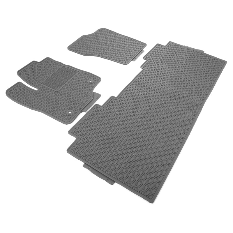 2015-2024 Ford F-150 Crew Cab Latex Floor Mats All Weather Carpet