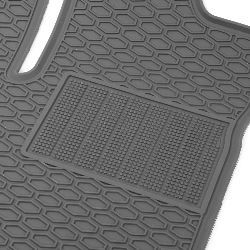2015-2024 Ford F-150 Crew Cab Latex Floor Mats All Weather Carpet