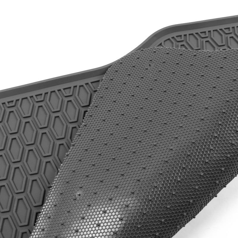 2015-2024 Ford F-150 Crew Cab Latex Floor Mats All Weather Carpet