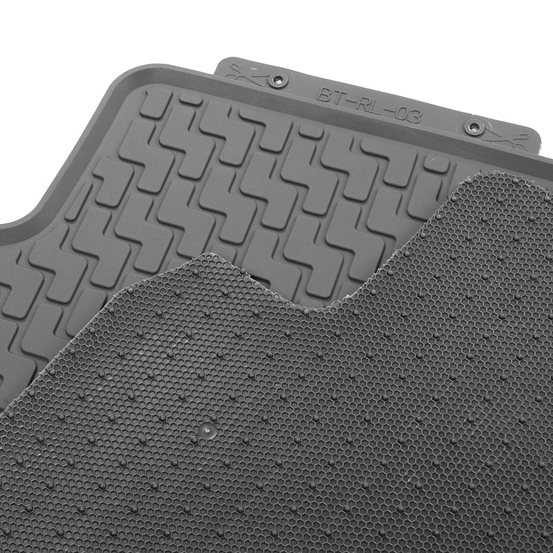2008-2012 Honda Accord 4DR Latex Floor Mat All Weather Car Carpet