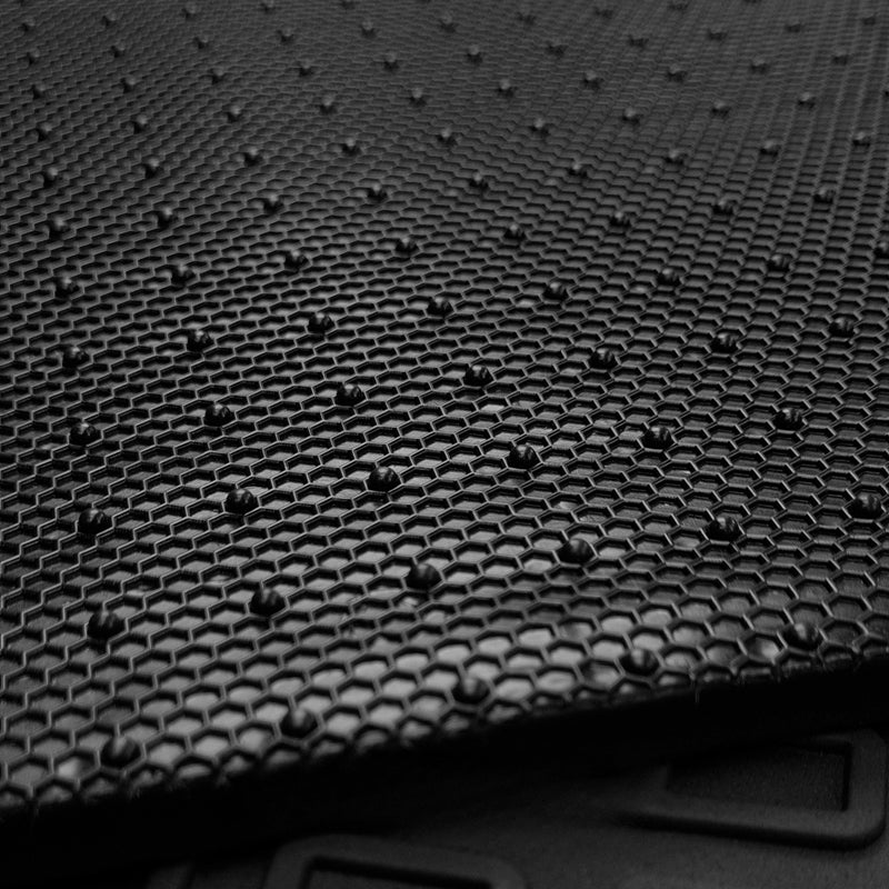 Car Floor Mat for 2018-2024 Nissan Kicks Heavy Duty Black Latex Carpet