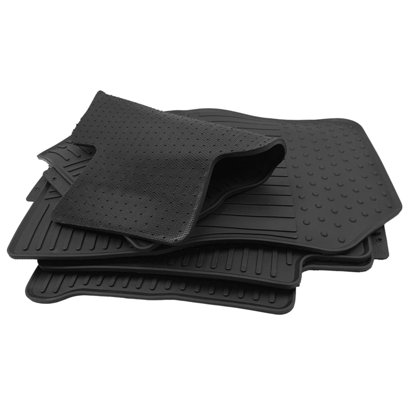 Car Floor Mat for 2018-2024 Nissan Kicks Heavy Duty Black Latex Carpet