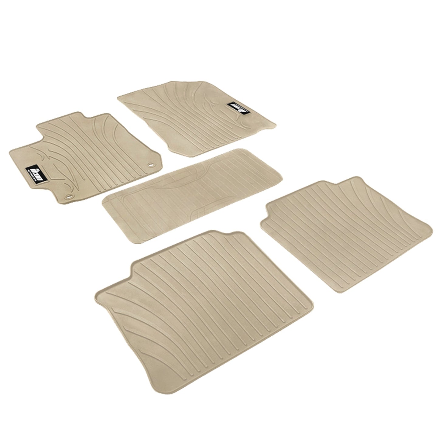 2012-2017 Toyota Camry Car Floor Mats Carpet 4PC Nylon & Latex Rubber