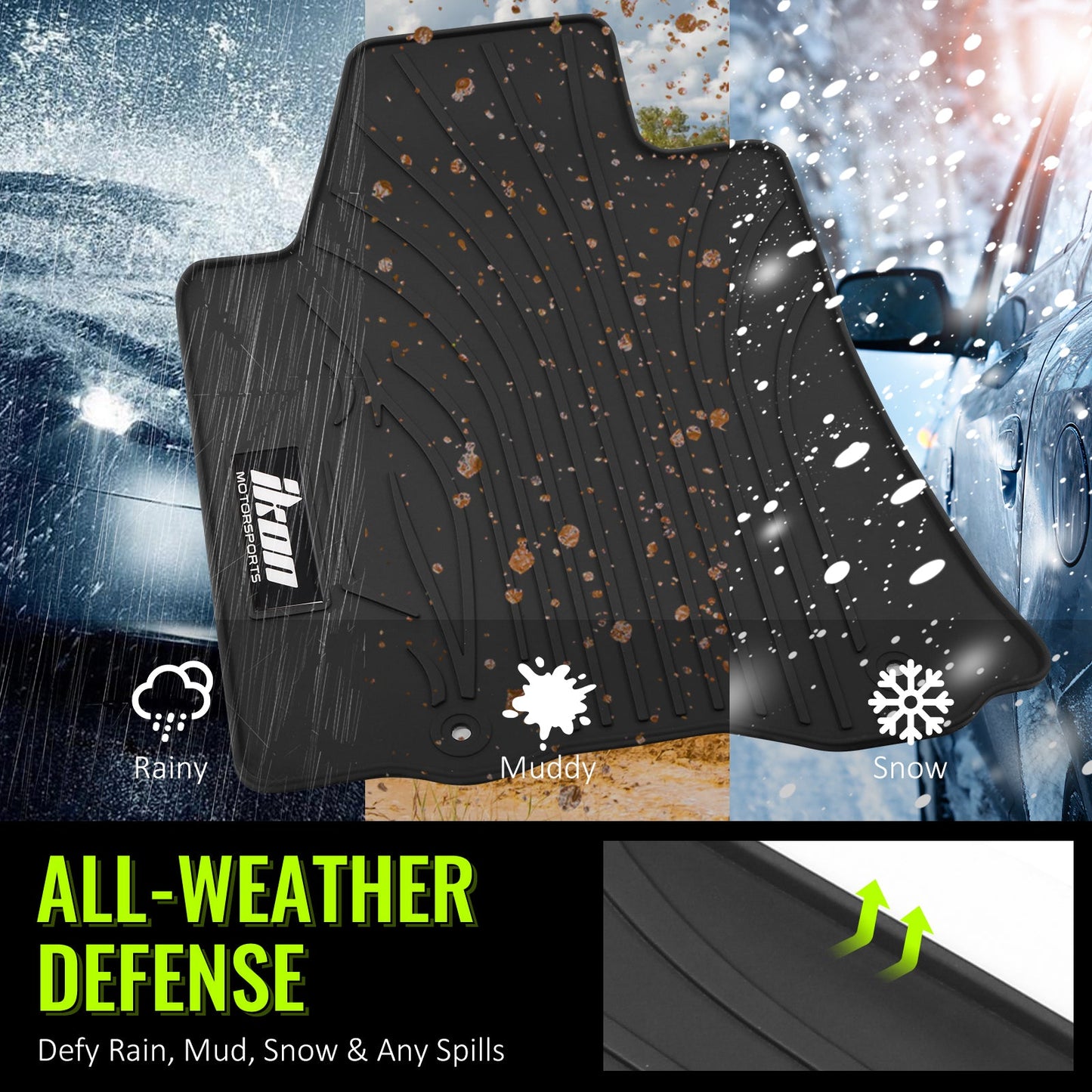 2013-2018 Nissan Altima Car Mats Carpet 4PC